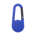 Edmund blue black carabiner 