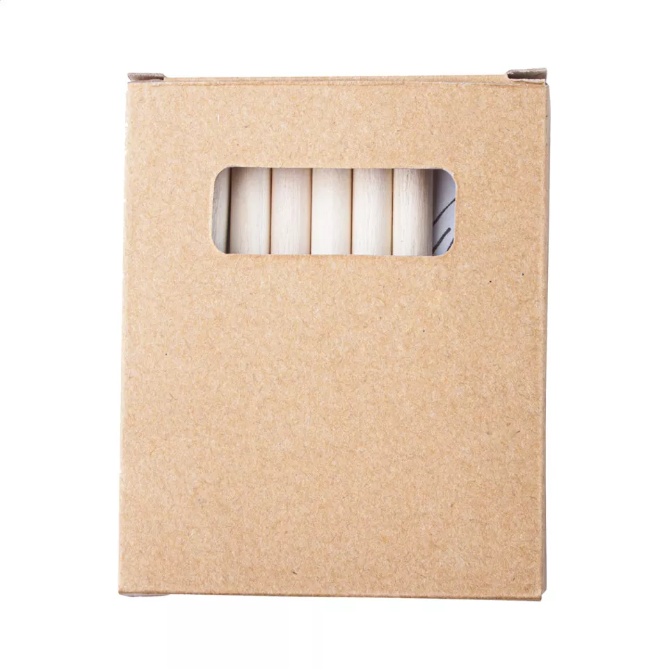 Paola naturelle  set de 6 crayons 