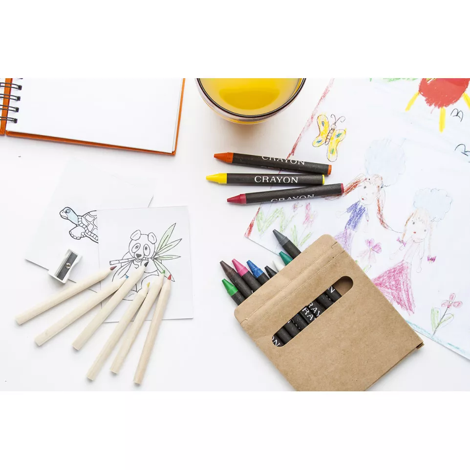 Paola natural  colouring set 