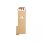 Minnie natural natural set of 4 pencils 