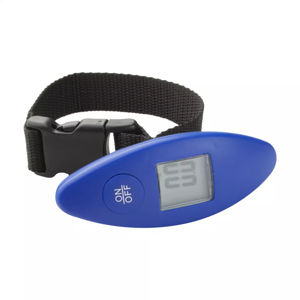 Newark blue  luggage scale 
