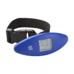 Newark blue  luggage scale 