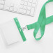 Bahhol green transparent badge holder 
