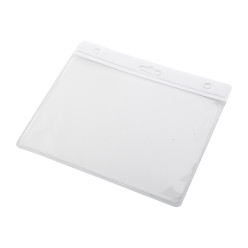 Bahhol white transparent badge holder 