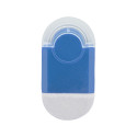 Pencix blauw wit puntenslijper/gum 