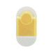 Pencix yellow white eraser and sharpener 
