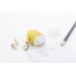 Pencix yellow white eraser and sharpener 