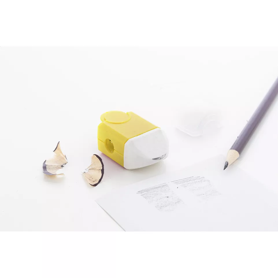 Pencix yellow white eraser and...