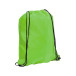 Druuk lime groen  trekkoord tas 