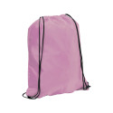 Druuk roze  trekkoord tas 