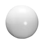 Mindil blanc  ballon de plage (ø40 cm) 