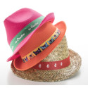 Subrero white  sublimation band for straw hats 