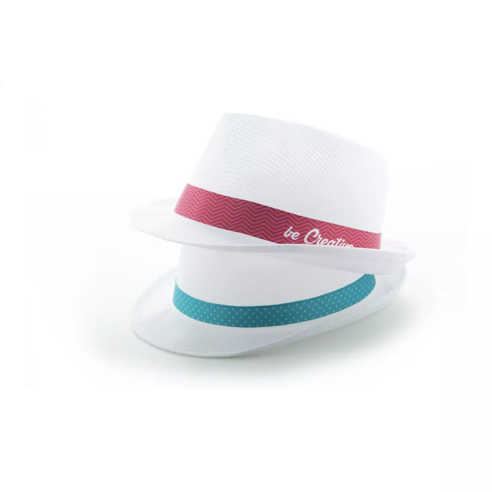 Subrero blanc  bandeau pour chapeaux 