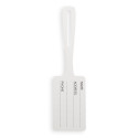 London white  luggage tag 