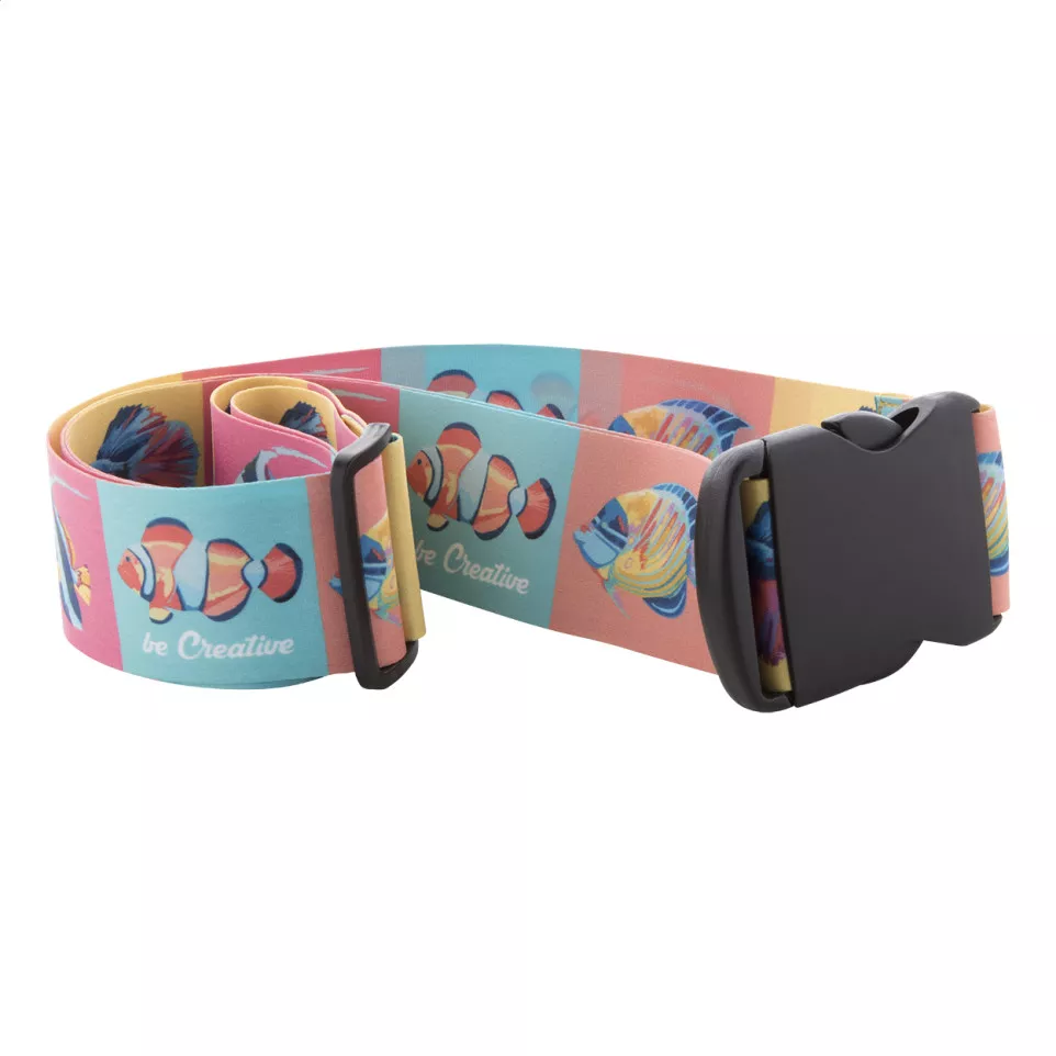 Terminal white  custom luggage belt 