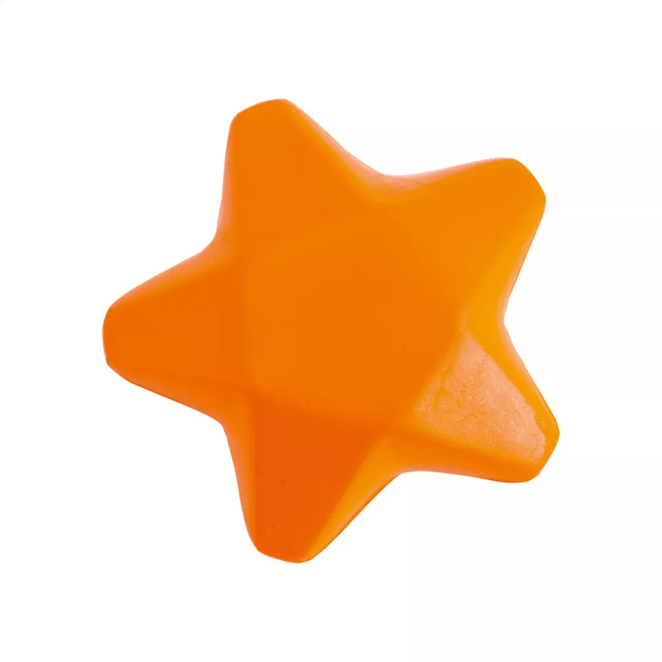Astra oranje  antistress ster 