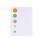 Minok white  sticky notepad 