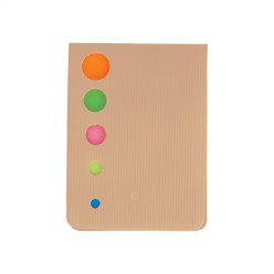 Minok beige  sticky notepad 