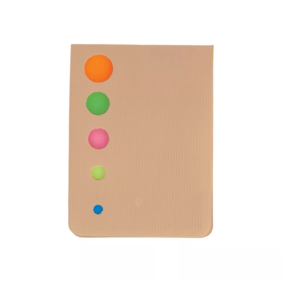Minok beige  sticky notepad 