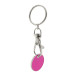 Eurocoin fuchsia  porte-clés 
