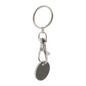 Eurocoin noir  porte-clés 