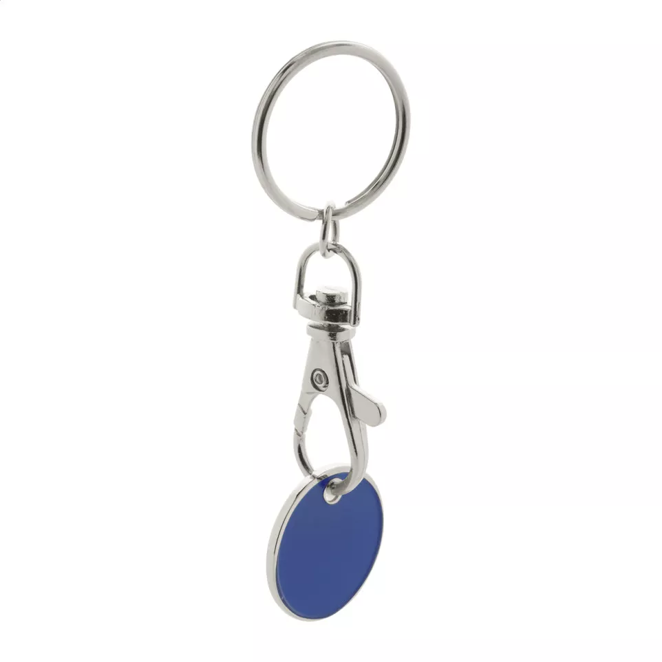 Eurocoin bleu  porte-clés 