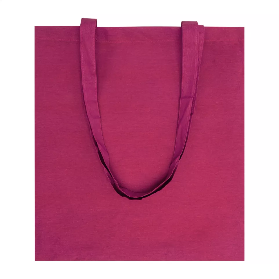 Colote pink  cotton shopping bag 