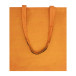Colote orange  cotton shopping bag 