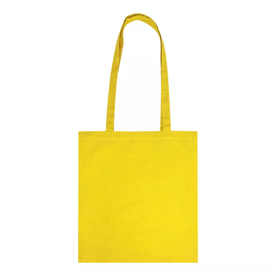 Colote yellow  cotton shopping bag 