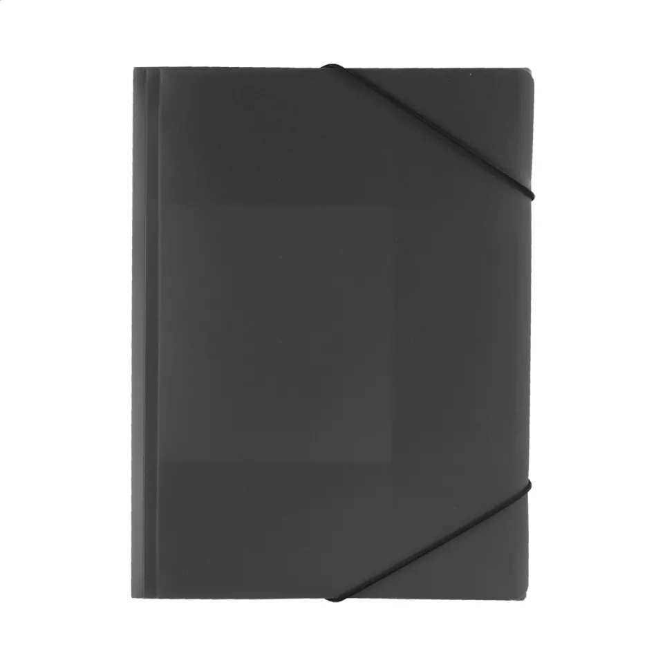 Duppoc black  PP document folder 