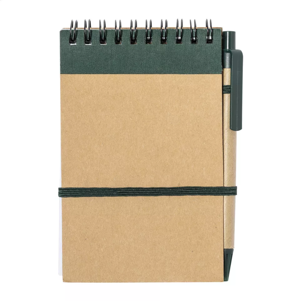 Platanus A6 green natural notebook 