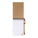 Platanus A6 rouge naturelle bloc notes 
