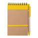 Platanus A6 jaune naturelle bloc notes 