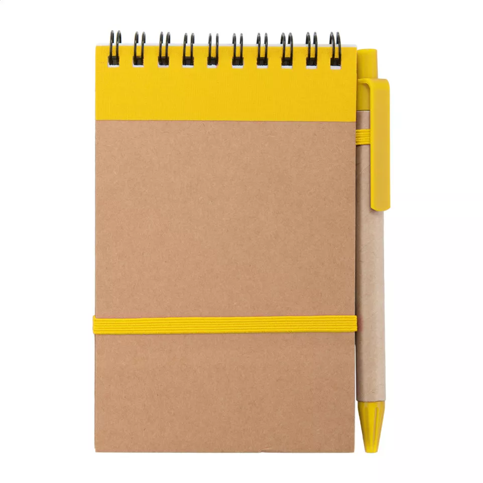 Platanus A6 jaune naturelle bloc notes 