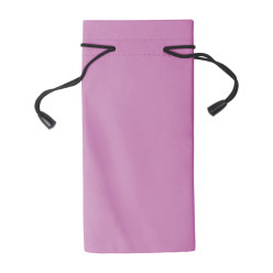 Stringa fuchsia zwart etui voor zonnebril 