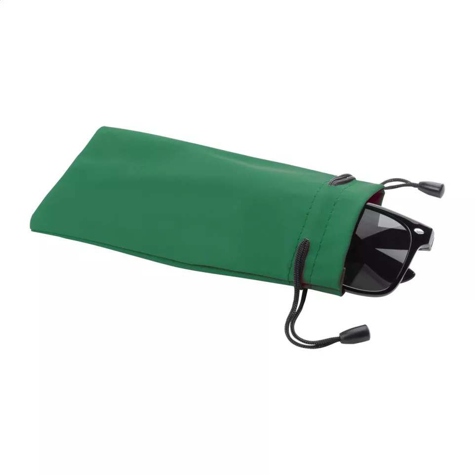 Stringa groen zwart etui voor zonnebril 