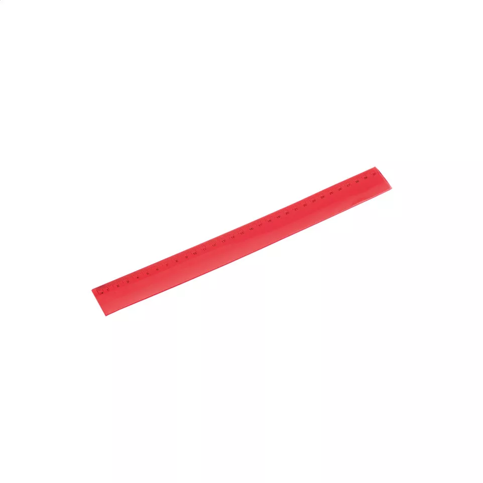 Fluxel rood  liniaal 
