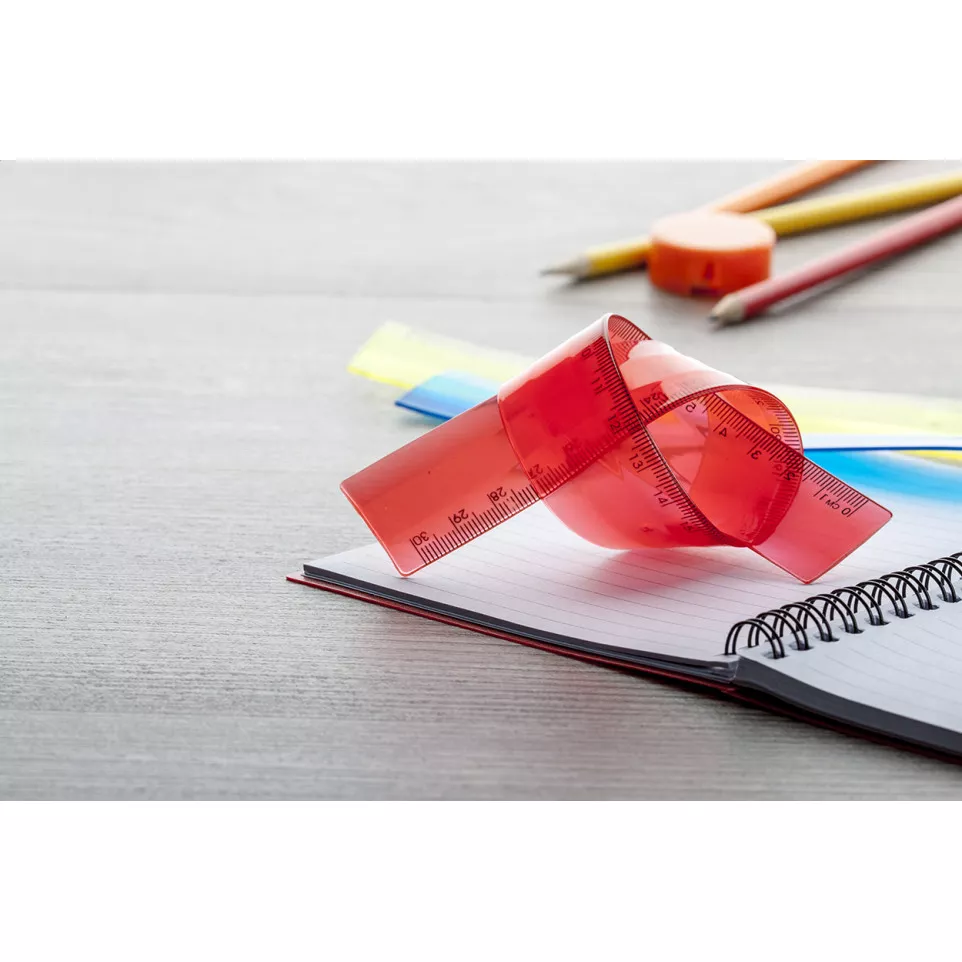 Fluxel red  ruler 