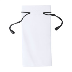 Stringa blanc noir pochette pour lunettes 