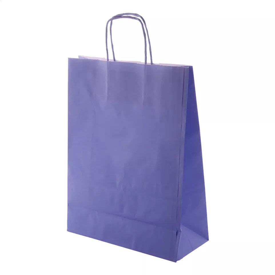 Store blauw  papieren tas 