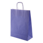 Store bleu  sac en papier 