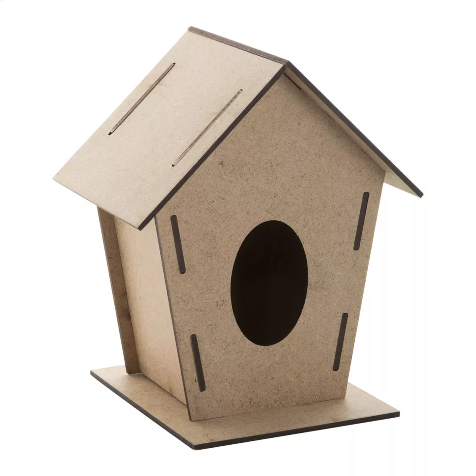 Tomtit natuurlijk  vogelhuisje 