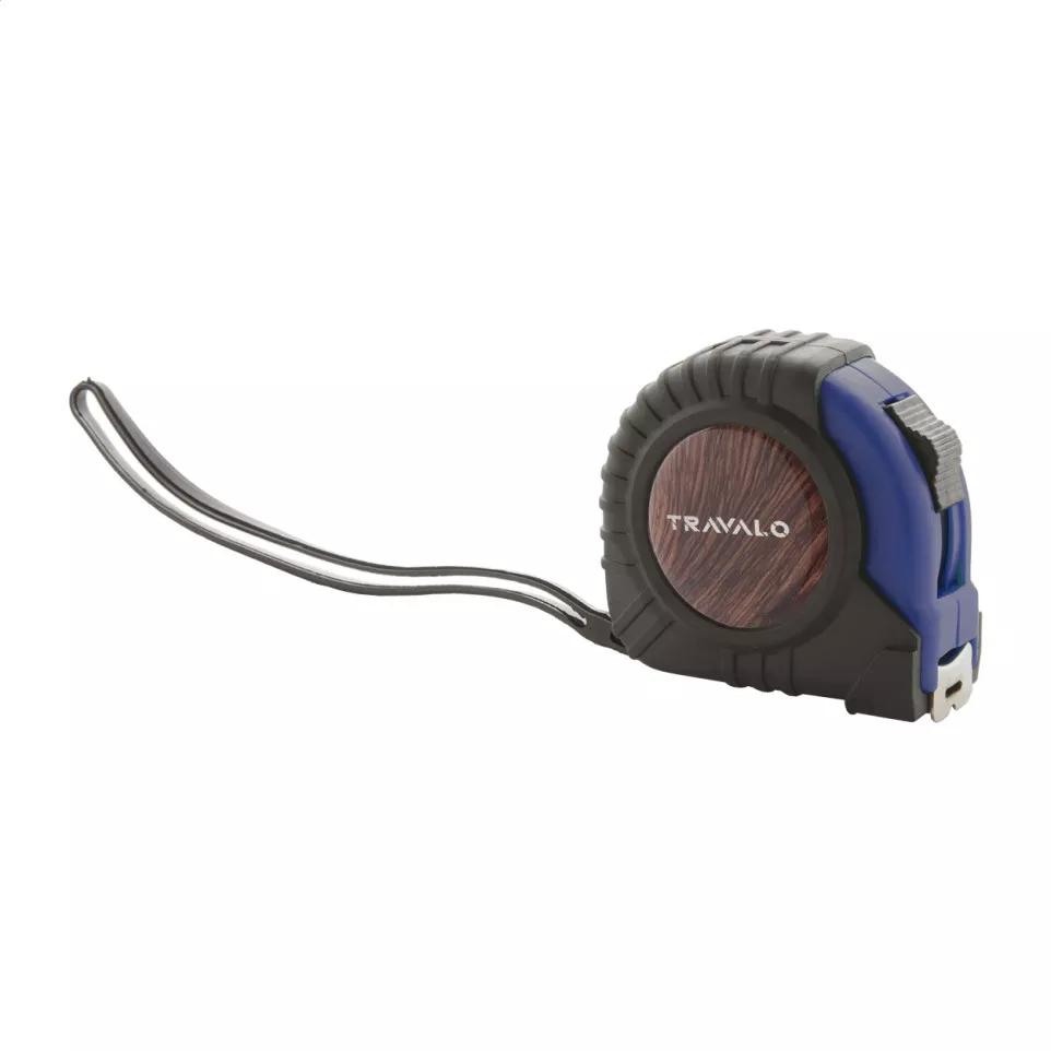 Meter 3M bleu noir mètre ruban, 3 m. 