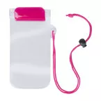 Wapro fuchsia transparent pochette 