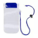 Wapro dark blue transparent waterproof mobile case 