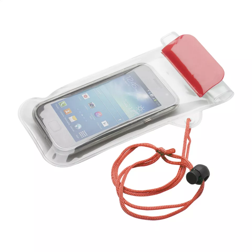 Wapro rouge transparent pochette 