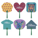 Digibreeze vert blanc éventail sur-mesure 
