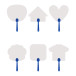 Digibreeze blue white custom made fan 
