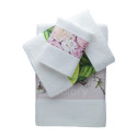 Subowel M wit  handdoek met sublimatiedruk 