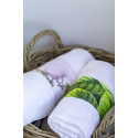 Subowel M wit  handdoek met sublimatiedruk 